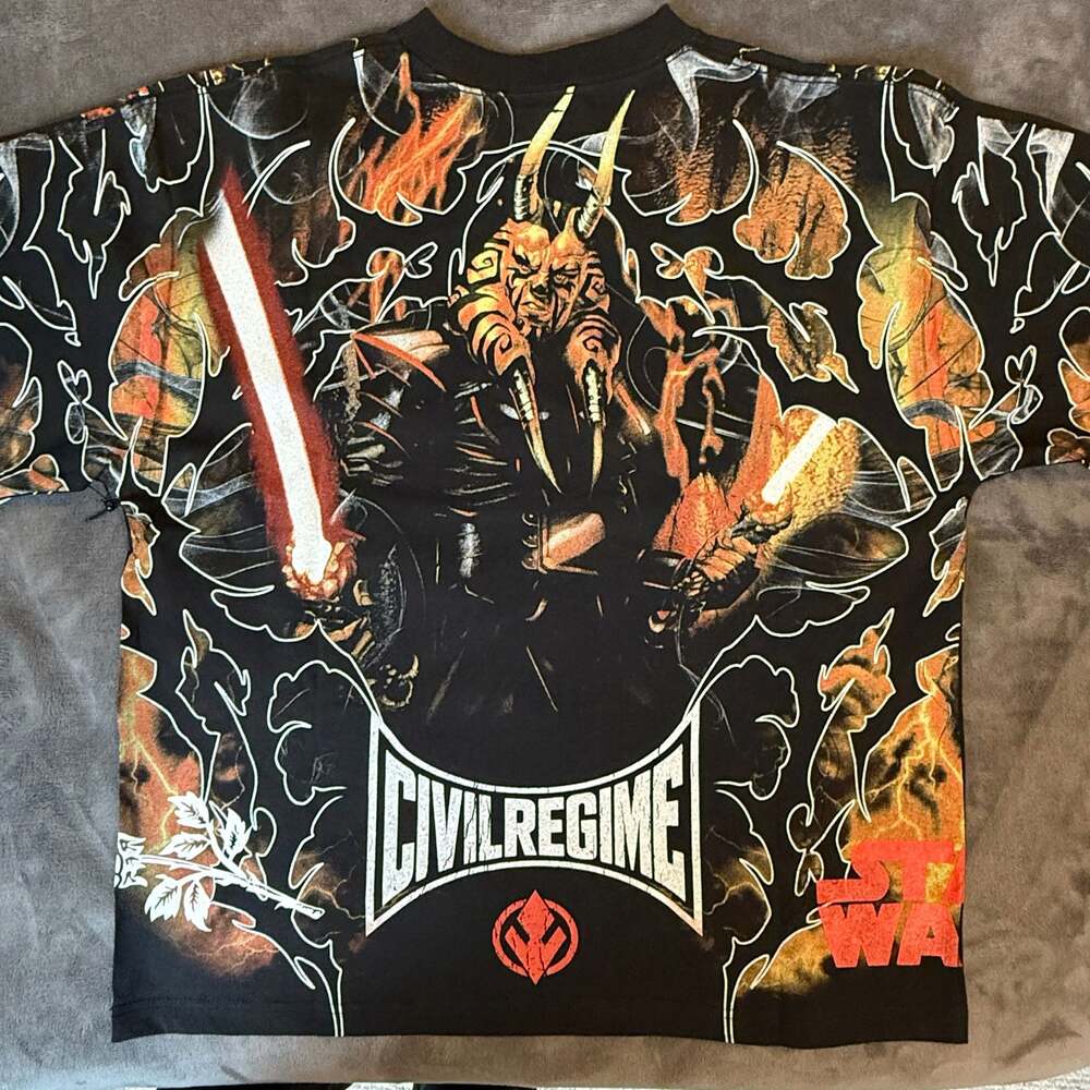 Civil Regime x Star Wars Darth Maul Revenge All Over Print Tee
